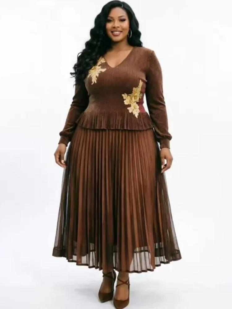 African Dresses For Women Elegant Wedding Muslim Fashion Abayas Dashiki Robe Kaftan Short Sleeve Dress Turkish Africa 2026 New
African Dresses For Women Elegant Wedding Muslim Fashion Abayas Dashiki Robe Kaftan Short Sleeve Dress Turkish Africa 2026 New