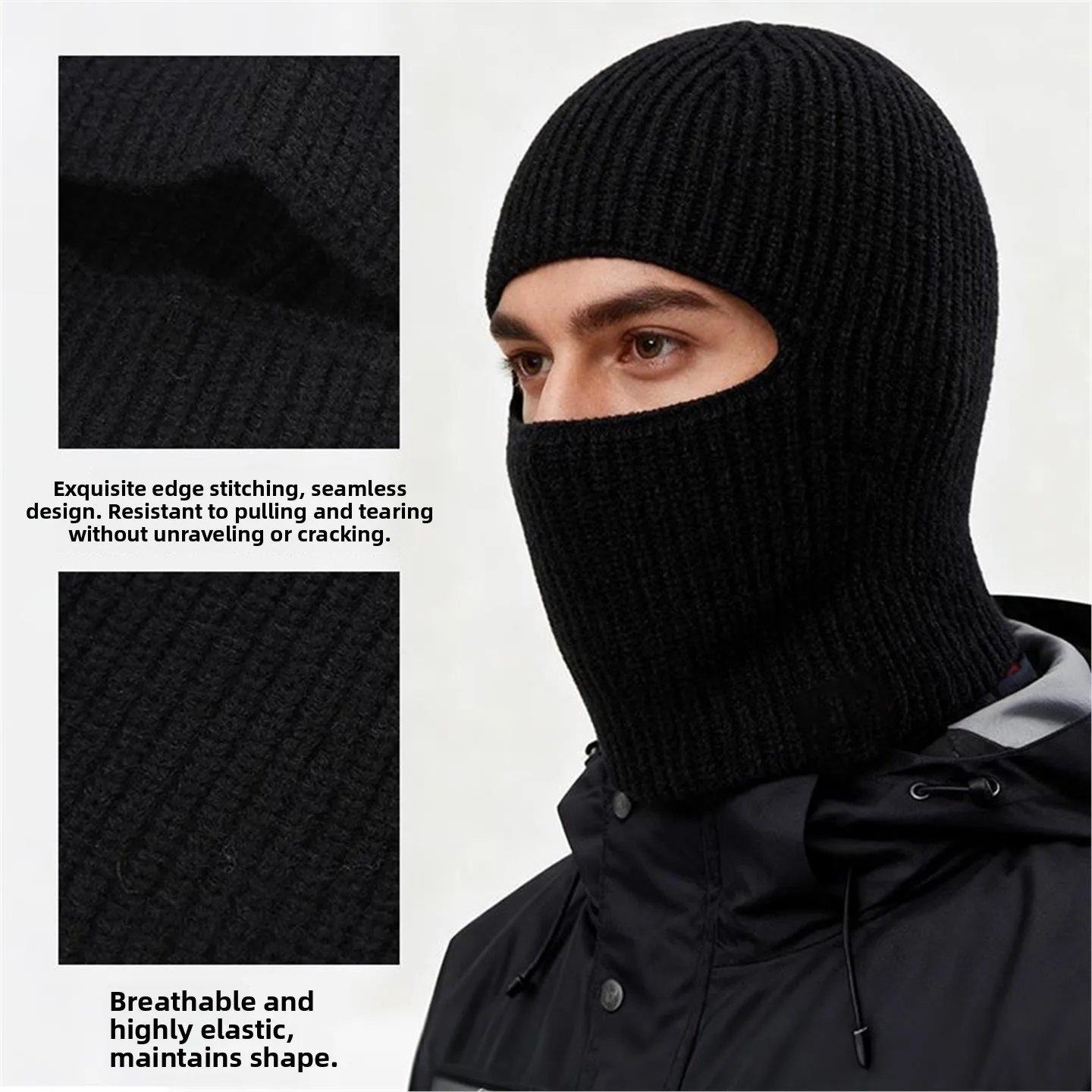Warm Knitted Woolen Men's Hat Winter Ear Protection Face Mask Neck Warmer Windproof Half Finger Gloves Street Style Medium Thick
Warm Knitted Woolen Men's Hat Winter Ear Protection Face Mask Neck Warmer Windproof Half Finger Gloves Street Style Medium Thick