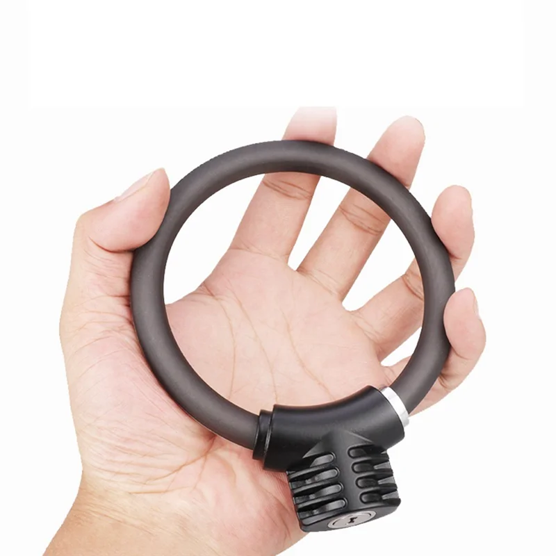 ABMW-Bicycle Thick Alloy Steel Cable Lock Bicycle Ring Lock Anti-Theft Lock Portable Mini Security Lock Racket Locks 
ABMW-Bicycle Thick Alloy Steel Cable Lock Bicycle Ring Lock Anti-Theft Lock Portable Mini Security Lock Racket Locks