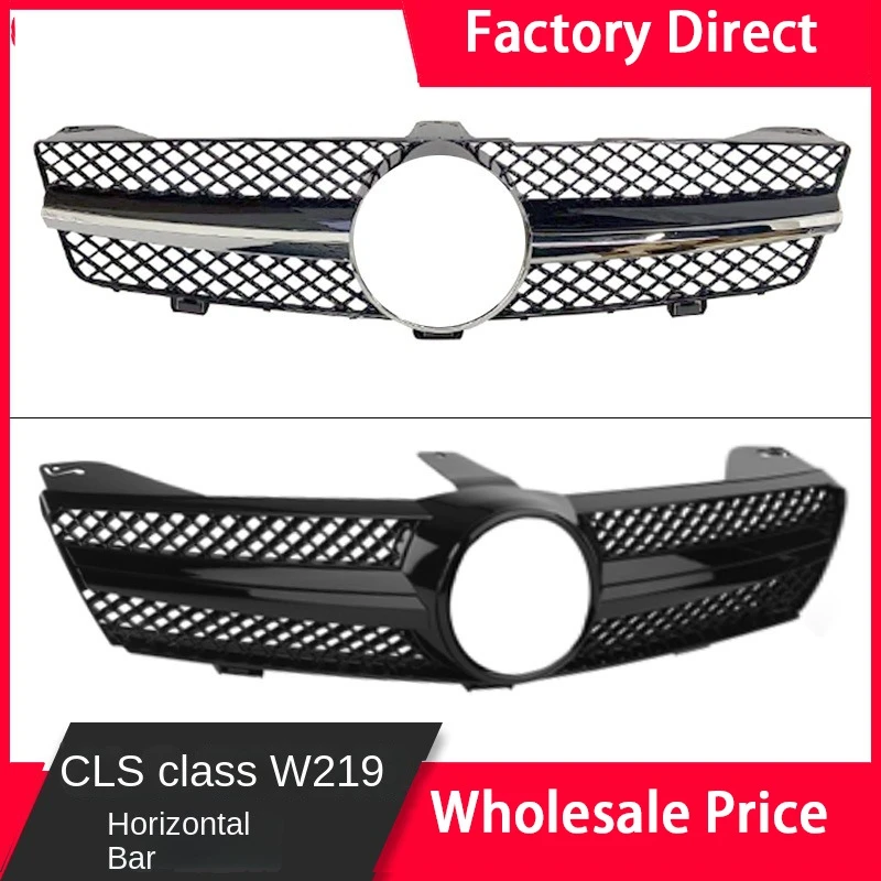 Front Grille Grill For Mercedes Benz W219 CLS Class CLS350 CLS500 SLS600 2005 2006 2007 2008 AMG Style Upper Bumper Hood Mesh
Front Grille Grill For Mercedes Benz W219 CLS Class CLS350 CLS500 SLS600 2005 2006 2007 2008 AMG Style Upper Bumper Hood Mesh