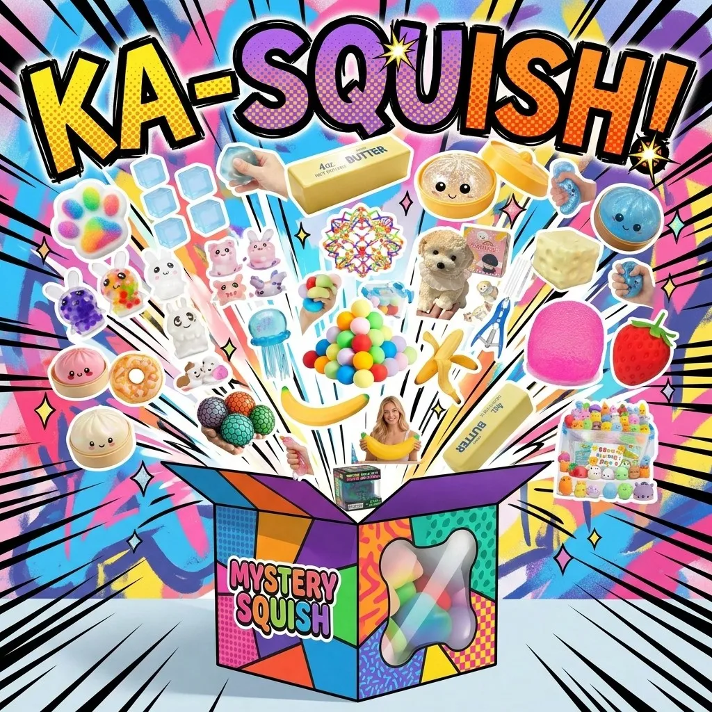 Pure Color Solid Squishy Blind Box 3 Random Draws Per Order Independent Probability Soft Slow Rising Squeeze Fidget Toy Anti-Anxiety Mood Calming Portable Desktop Decor Party Surprise Gift For Kids Teens Adults
Pure Color Solid Squishy Blind Box 3 Random Draws Per Order Independent Probability Soft Slow Rising Squeeze Fidget Toy Anti-Anxiety Mood Calming Portable Desktop Decor Party Surprise Gift For Kids Teens Adults