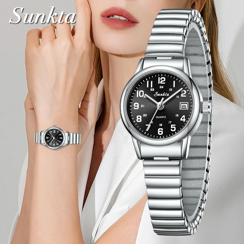2026 SUNKTA New Elegant Womens Watch LIGE Fashion Luxury Quartz Wristwatches Waterproof Steel Watches Women Gifts Reloj Mujer
2026 SUNKTA New Elegant Womens Watch LIGE Fashion Luxury Quartz Wristwatches Waterproof Steel Watches Women Gifts Reloj Mujer
