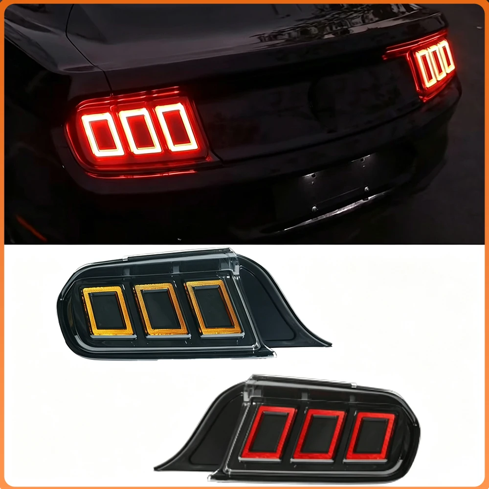 LED Taillights Assembly for Ford Mustang 2015-2023 High Quality with Startup Effect Streamer Turn Light Auto Lamps Accessories
LED Taillights Assembly for Ford Mustang 2015-2023 High Quality with Startup Effect Streamer Turn Light Auto Lamps Accessories