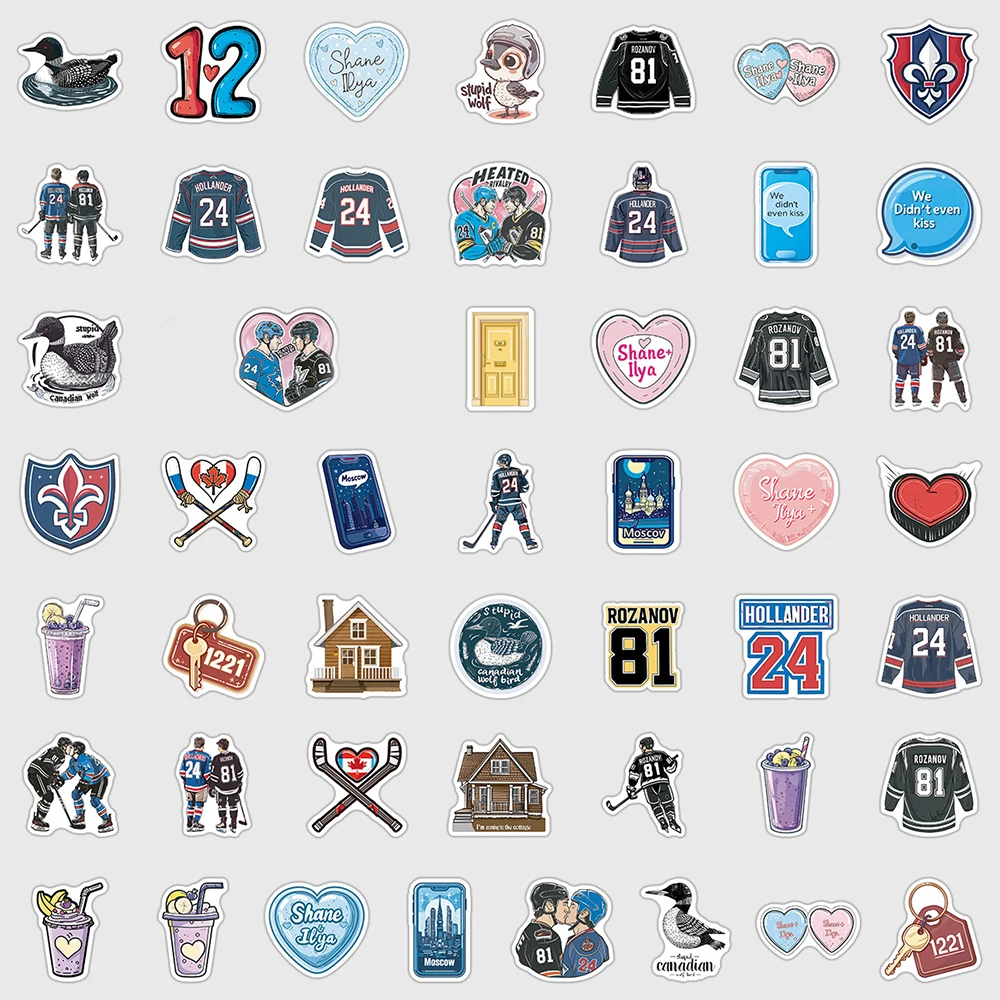 10/50PCS Ice Hockey Love Graffiti Stickers Shane Hollander Exquisite DIY Toys for Bottle Scrapbook Travel Bag Aesthetic Decals
10/50PCS Ice Hockey Love Graffiti Stickers Shane Hollander Exquisite DIY Toys for Bottle Scrapbook Travel Bag Aesthetic Decals