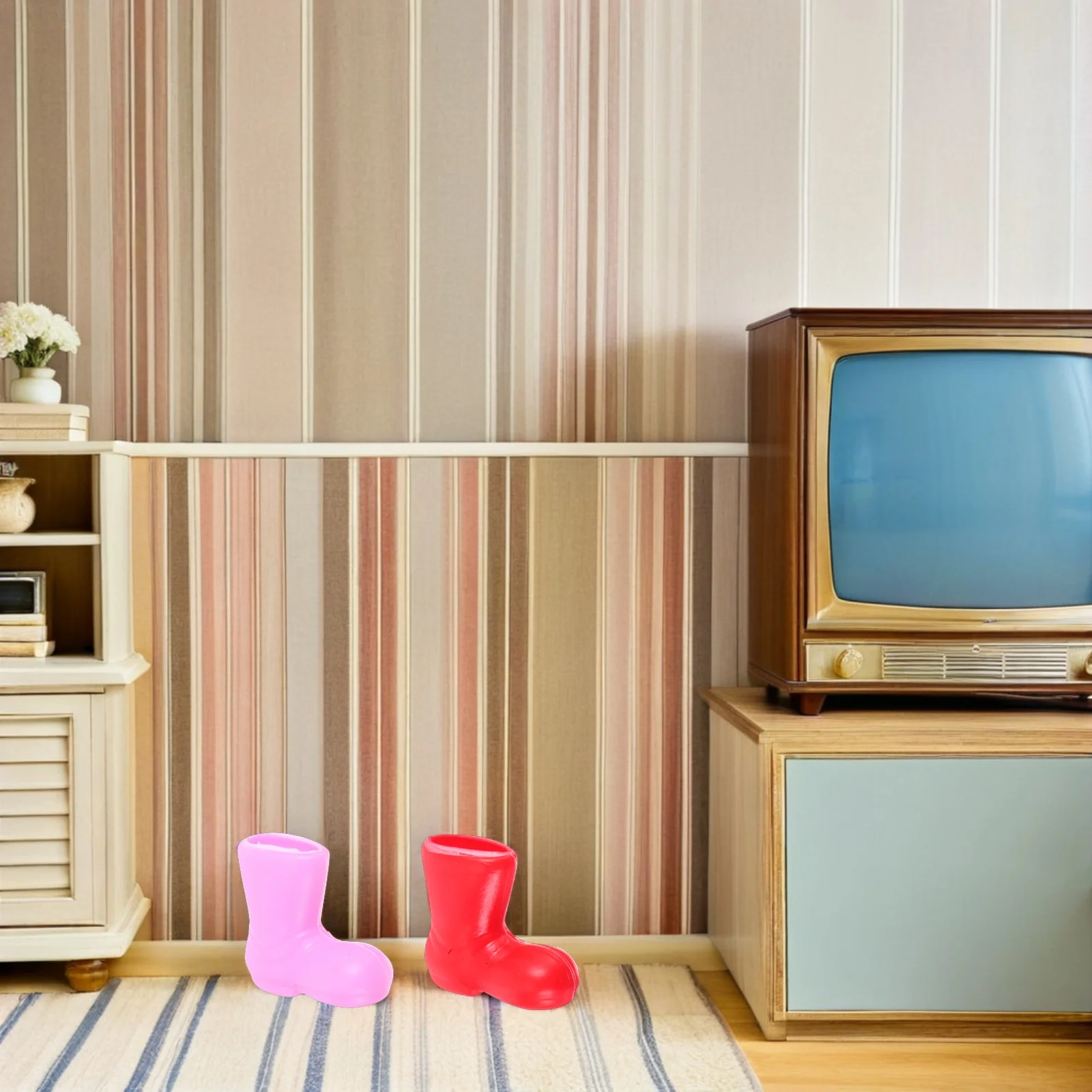 96Pcs Mini Christmas Boots Colorful Santa Claus Ankle Rain Shoes for DIY Festive Table Centerpieces Home Decoration
96Pcs Mini Christmas Boots Colorful Santa Claus Ankle Rain Shoes for DIY Festive Table Centerpieces Home Decoration