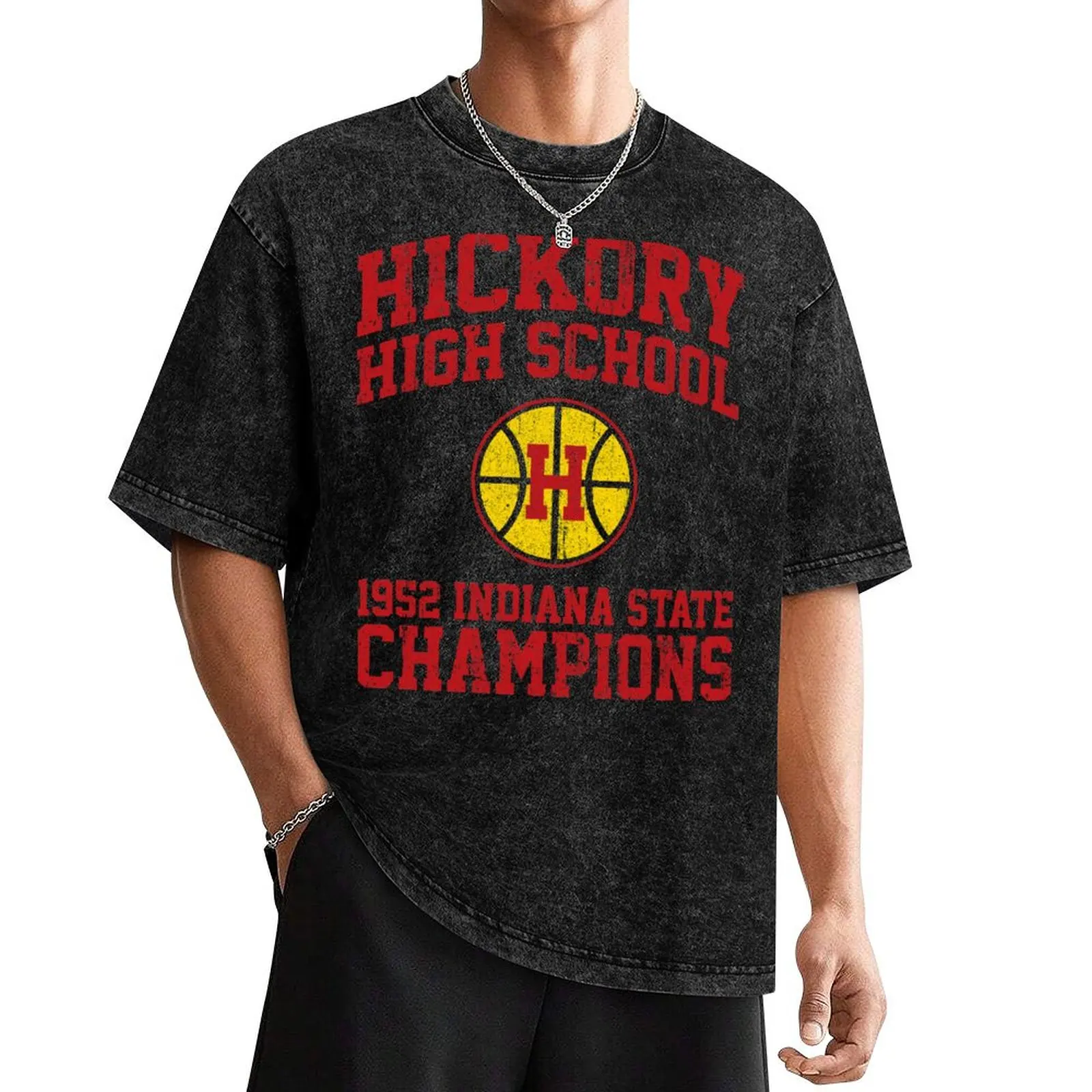 Hickory High School 1952 State Basketball Champions (Variant) T-Shirt Aesthetic clothing summer shirt oversized t shirts for men
Hickory High School 1952 State Basketball Champions (Variant) T-Shirt Aesthetic clothing summer shirt oversized t shirts for men
