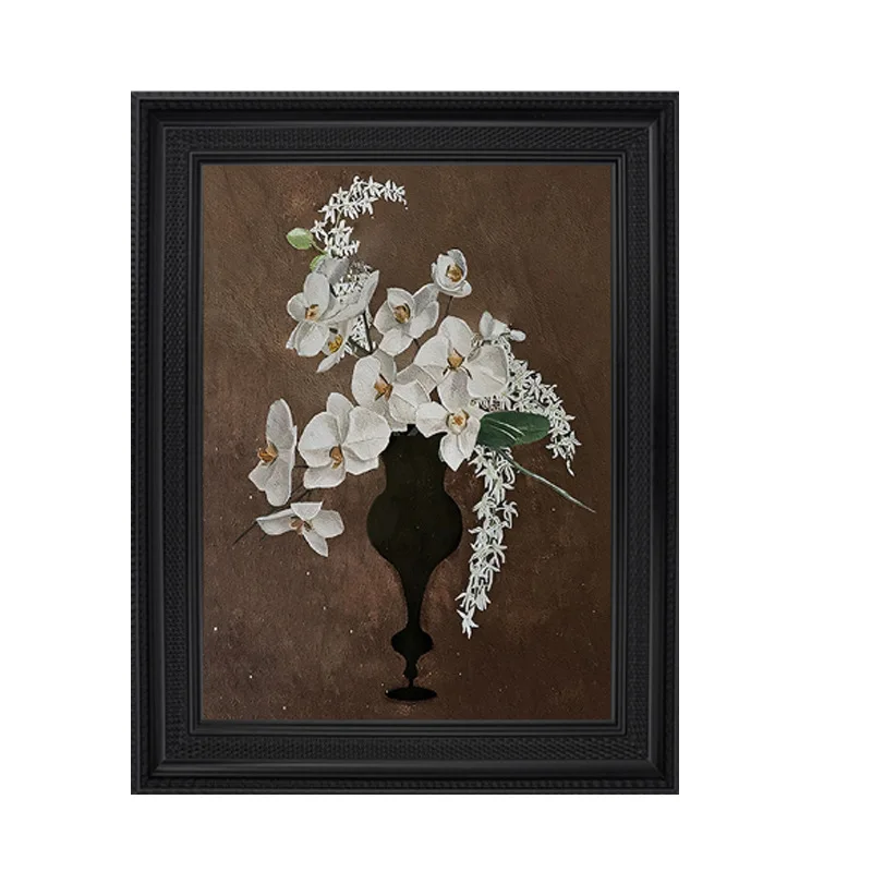 French style, medieval style, Phalaenopsis, ugly cover, large size, decorative painting, hanging painting
French style, medieval style, Phalaenopsis, ugly cover, large size, decorative painting, hanging painting
