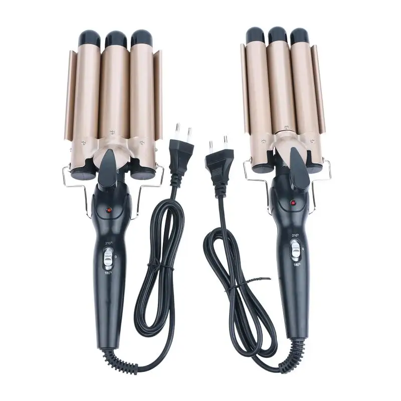 Ceramic Professional Hair Curler 3 Curling Iron Fast Heat Adjustable Temperature Styling Tool for Beach Waves Everyday Use
Ceramic Professional Hair Curler 3 Curling Iron Fast Heat Adjustable Temperature Styling Tool for Beach Waves Everyday Use