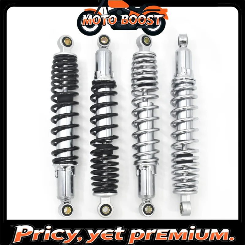 【Premium quality】375mm Aluminum Alloy 7.5mm Spring Uzeal 250 Motorcycle Shock Absorbers Interchangeable Part
【Premium quality】375mm Aluminum Alloy 7.5mm Spring Uzeal 250 Motorcycle Shock Absorbers Interchangeable Part