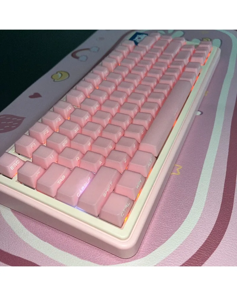 Keycap magnetic axis mechanical shaft, White Night Demon wooting peach blossom jade side engraved 131 keys original factory
Keycap magnetic axis mechanical shaft, White Night Demon wooting peach blossom jade side engraved 131 keys original factory