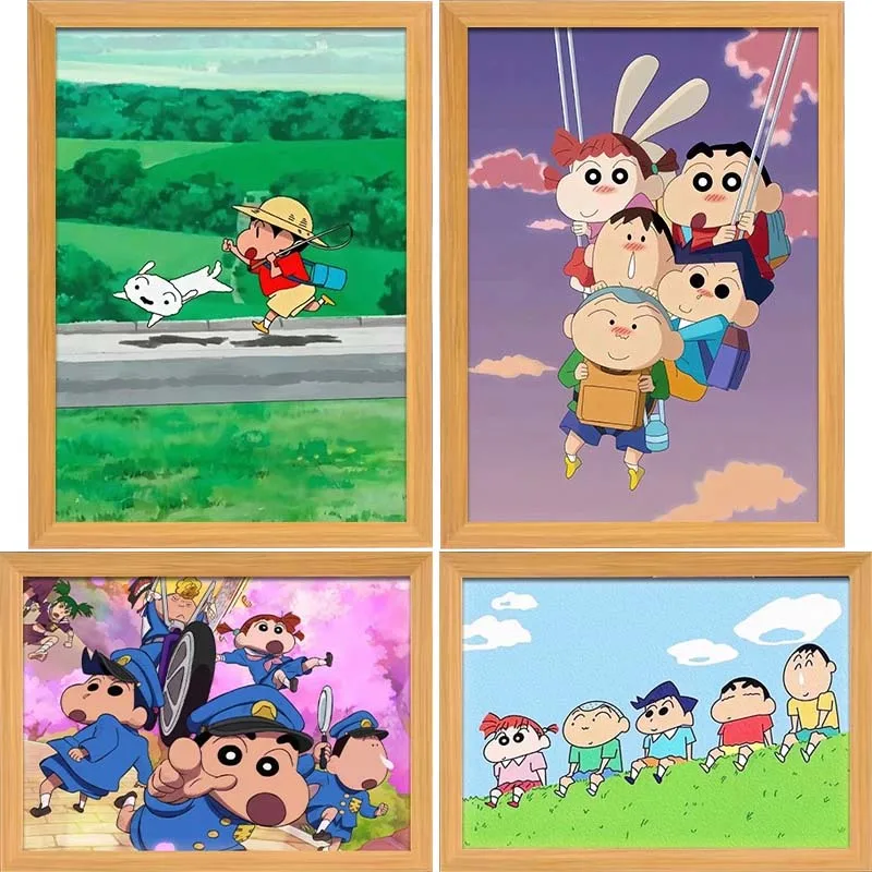 Crayon Shin-chan Anime LED Light Painting Photo Frame Narrow Bezel Usb Plug Dimming Romantic Home Decorations Night Lamp Gifts
Crayon Shin-chan Anime LED Light Painting Photo Frame Narrow Bezel Usb Plug Dimming Romantic Home Decorations Night Lamp Gifts