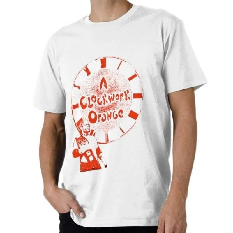 0423 Vintage 90's A Clockwork Orange Horror Gift t shirt 100% cotton Short Sleeve Graphic Clothes All size tops S-6XL
0423 Vintage 90's A Clockwork Orange Horror Gift t shirt 100% cotton Short Sleeve Graphic Clothes All size tops S-6XL