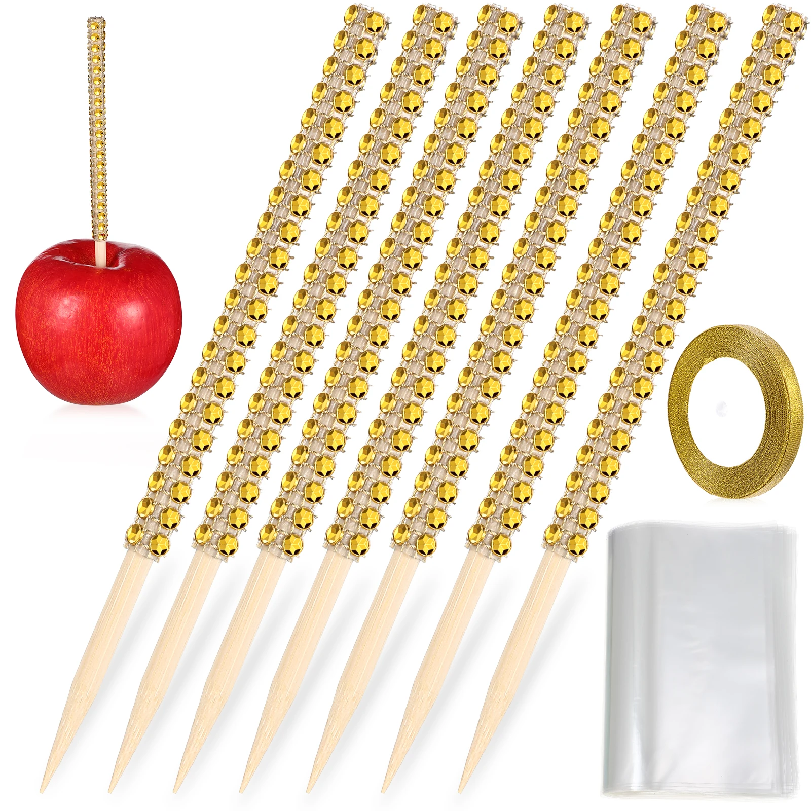Wooden Grade Smooth Appetizer Picks Reusable Cake Sticks Party Apples Dessert Picks Chocolate Fruit Skewers
Wooden Grade Smooth Appetizer Picks Reusable Cake Sticks Party Apples Dessert Picks Chocolate Fruit Skewers