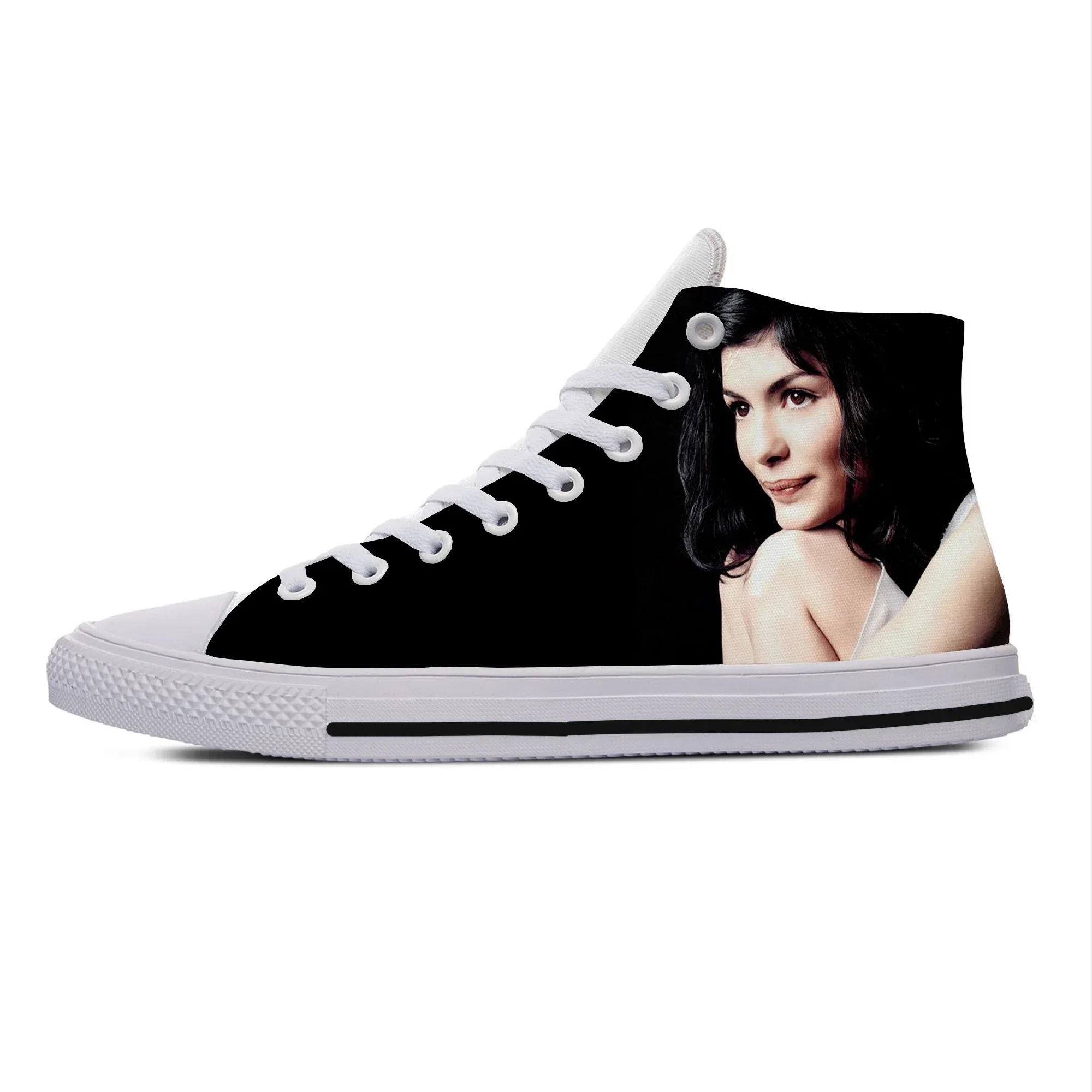 Hot Summer Fashion Woman Man Audrey Tautou Breathable Sneakers Casual Board Shoes High Quality High Help Classic Canvas Shoes
Hot Summer Fashion Woman Man Audrey Tautou Breathable Sneakers Casual Board Shoes High Quality High Help Classic Canvas Shoes