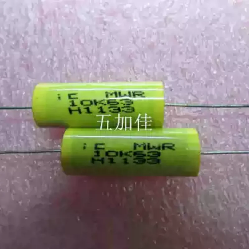 10-100pcs brand new American axial capacitor MWR 63V10UF 10K63 frequency division coupling infinite capacitor
10-100pcs brand new American axial capacitor MWR 63V10UF 10K63 frequency division coupling infinite capacitor