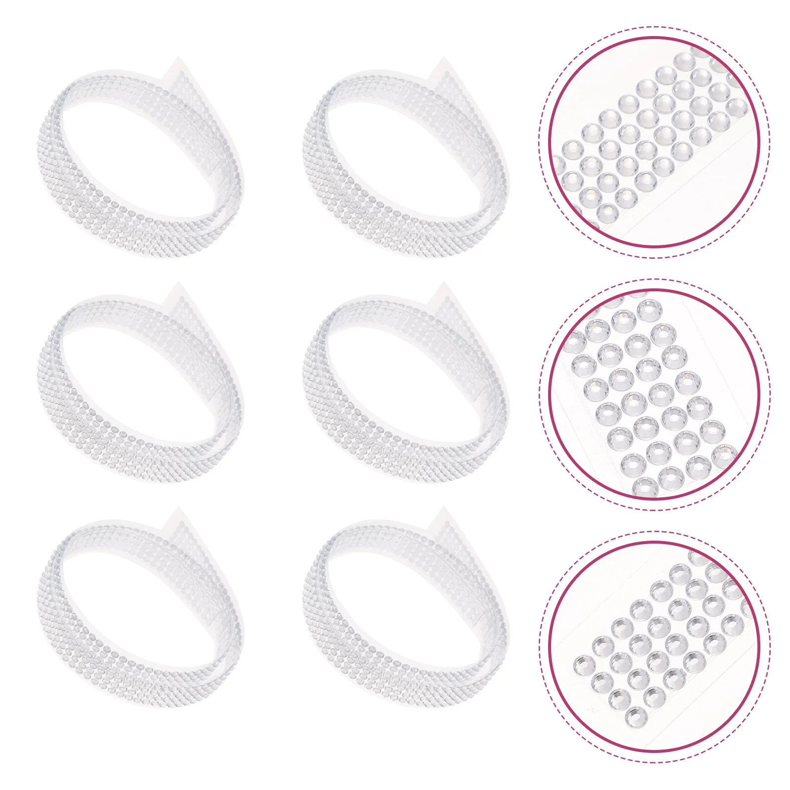 6 Rolls Self-Adhesive Rhinestone Tape Acrylic DIY Craft Gift Wrapping Scrapbooking Stickers Acrylic Rhinestone Tape
6 Rolls Self-Adhesive Rhinestone Tape Acrylic DIY Craft Gift Wrapping Scrapbooking Stickers Acrylic Rhinestone Tape