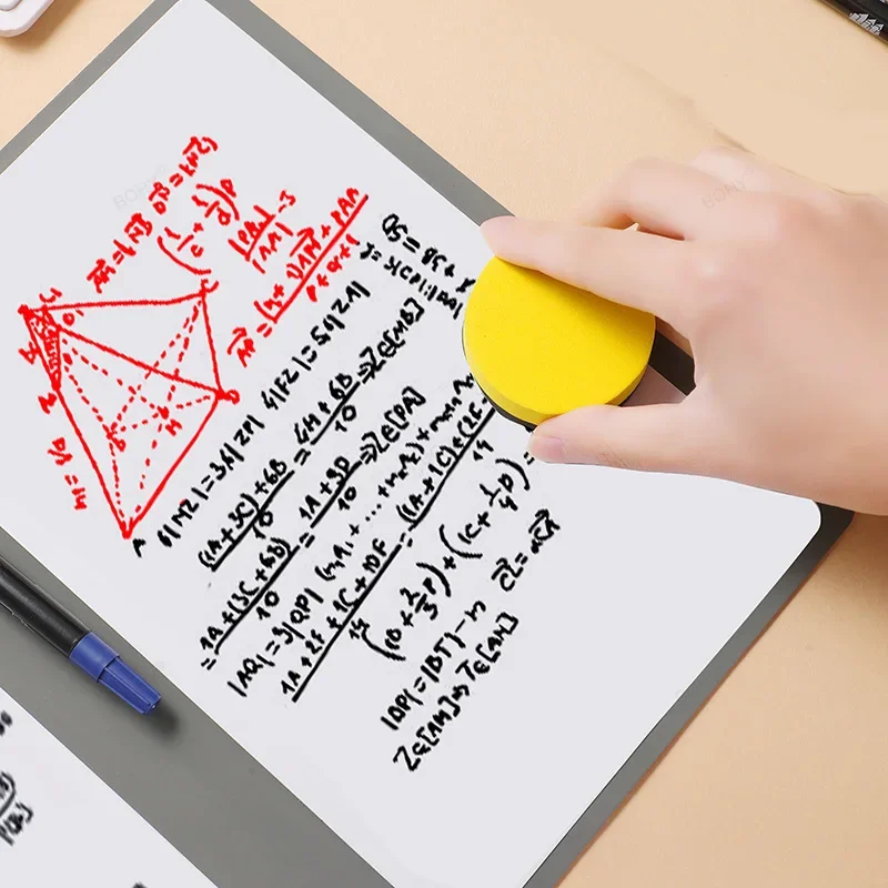 Whiteboard A5 Portable Magic Reusable Whiteboard Notebook Weekly Planner Stylish Office Notebooks with Pen Erasing Clot
Whiteboard A5 Portable Magic Reusable Whiteboard Notebook Weekly Planner Stylish Office Notebooks with Pen Erasing Clot
