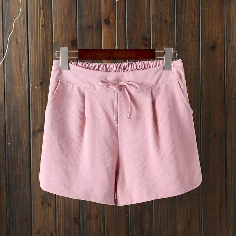 Solid Shorts Casual 2026 Summer Versatile A-line Elastic Waist Wide Leg Pants Casual Sporty Cargo Shorts Loose Women Clothing
Solid Shorts Casual 2026 Summer Versatile A-line Elastic Waist Wide Leg Pants Casual Sporty Cargo Shorts Loose Women Clothing