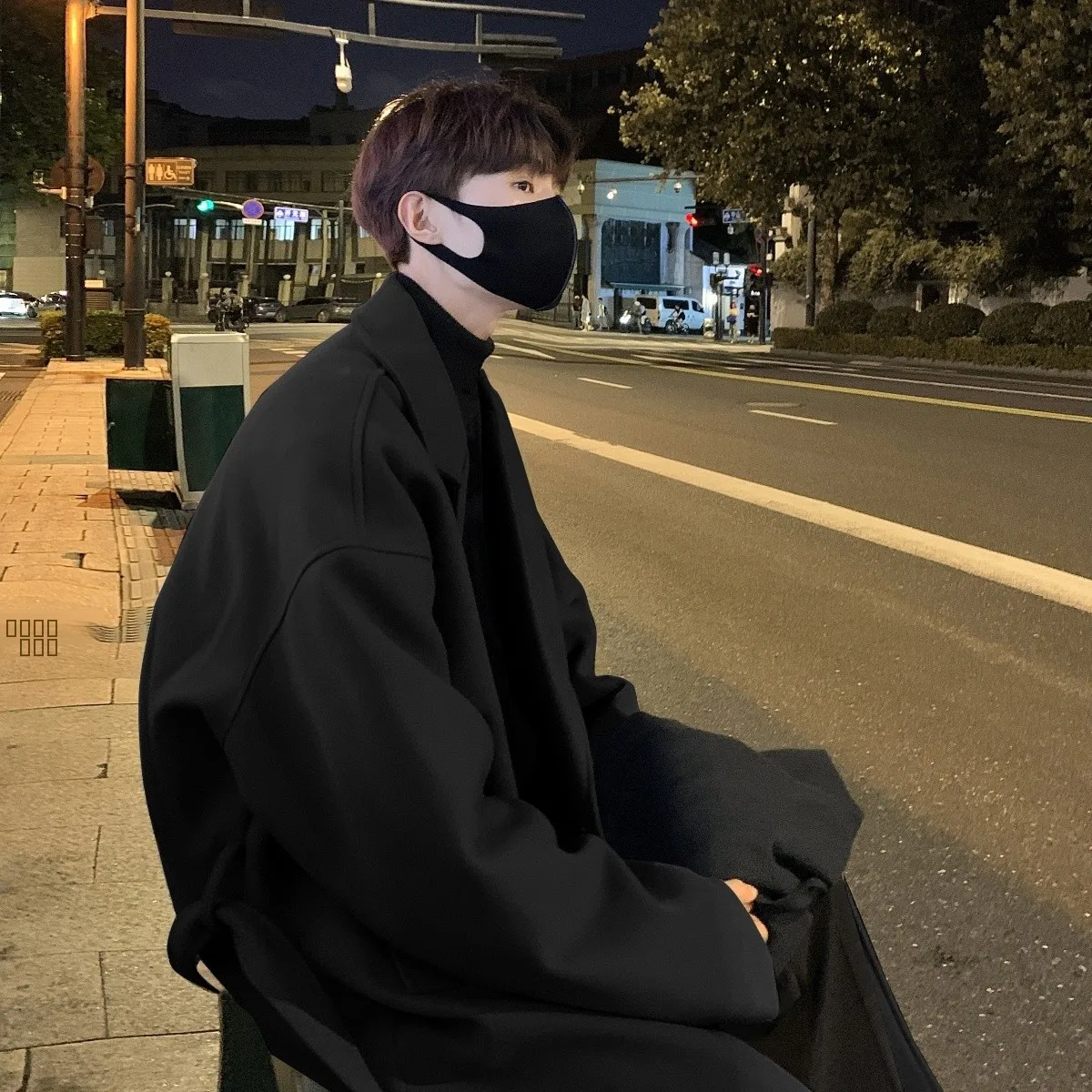 Мужское шерстяное пальто Bla 2024: осенне-зимняя ветровка средней длины, повседневная куртка с одной пуговицей
Мужское шерстяное пальто Bla 2024: осенне-зимняя ветровка средней длины, повседневная куртка с одной пуговицей