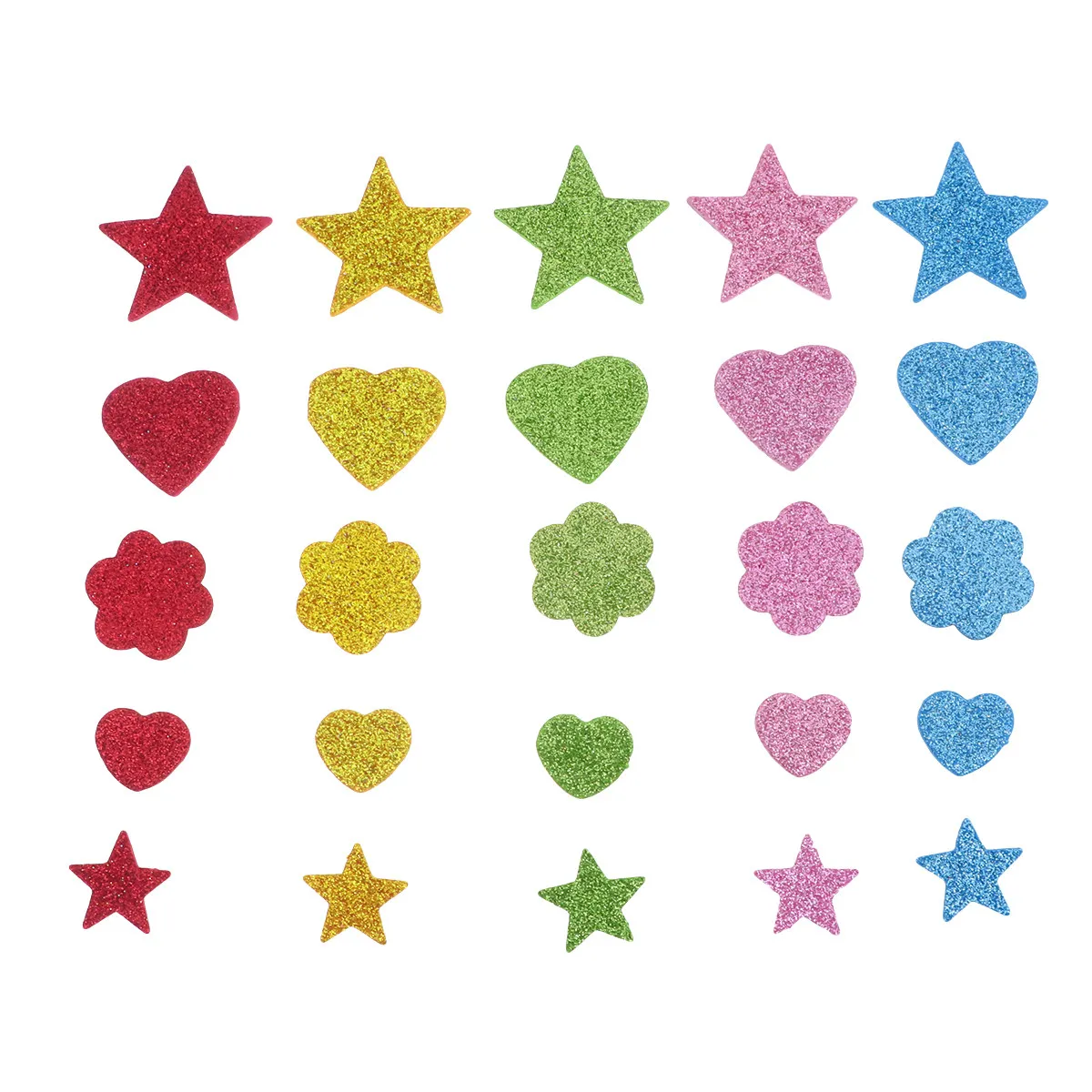 280Pcs Eva Glitter Stickers Star Heart Alphabet Flower Shapes Creative Scrapbook Craft Decoration Eva Star
280Pcs Eva Glitter Stickers Star Heart Alphabet Flower Shapes Creative Scrapbook Craft Decoration Eva Star