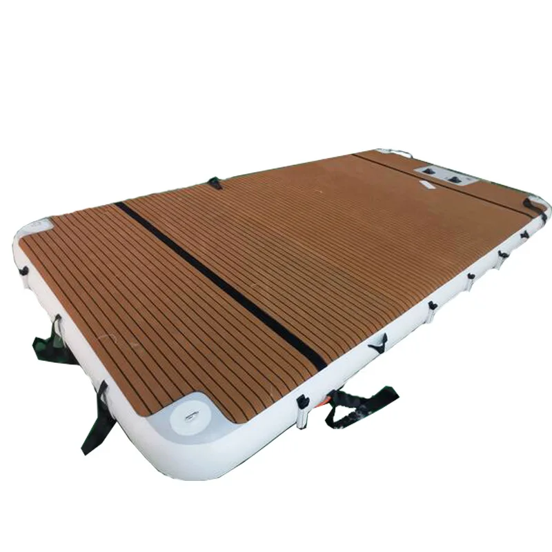 Custom Logo Adults Large Inflatable Air Dock Drop Stitch PVC Water Floating Platform
Custom Logo Adults Large Inflatable Air Dock Drop Stitch PVC Water Floating Platform