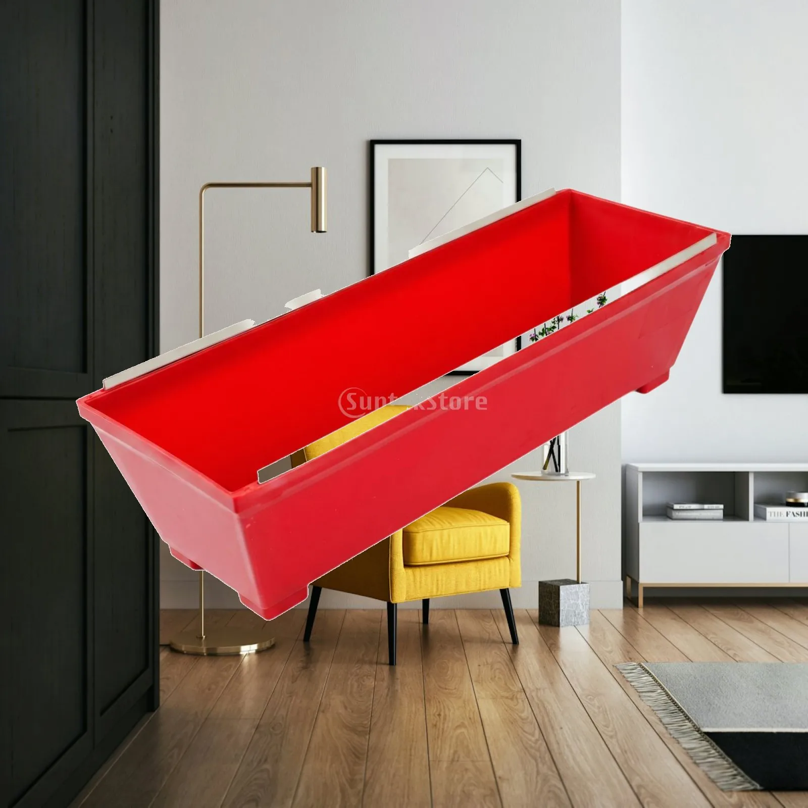 14 Inch Mud Pan Large Paint Tray Reusable Mixing Tool Durable Plastics Painting Supplies for Wall and Ceiling
14 Inch Mud Pan Large Paint Tray Reusable Mixing Tool Durable Plastics Painting Supplies for Wall and Ceiling