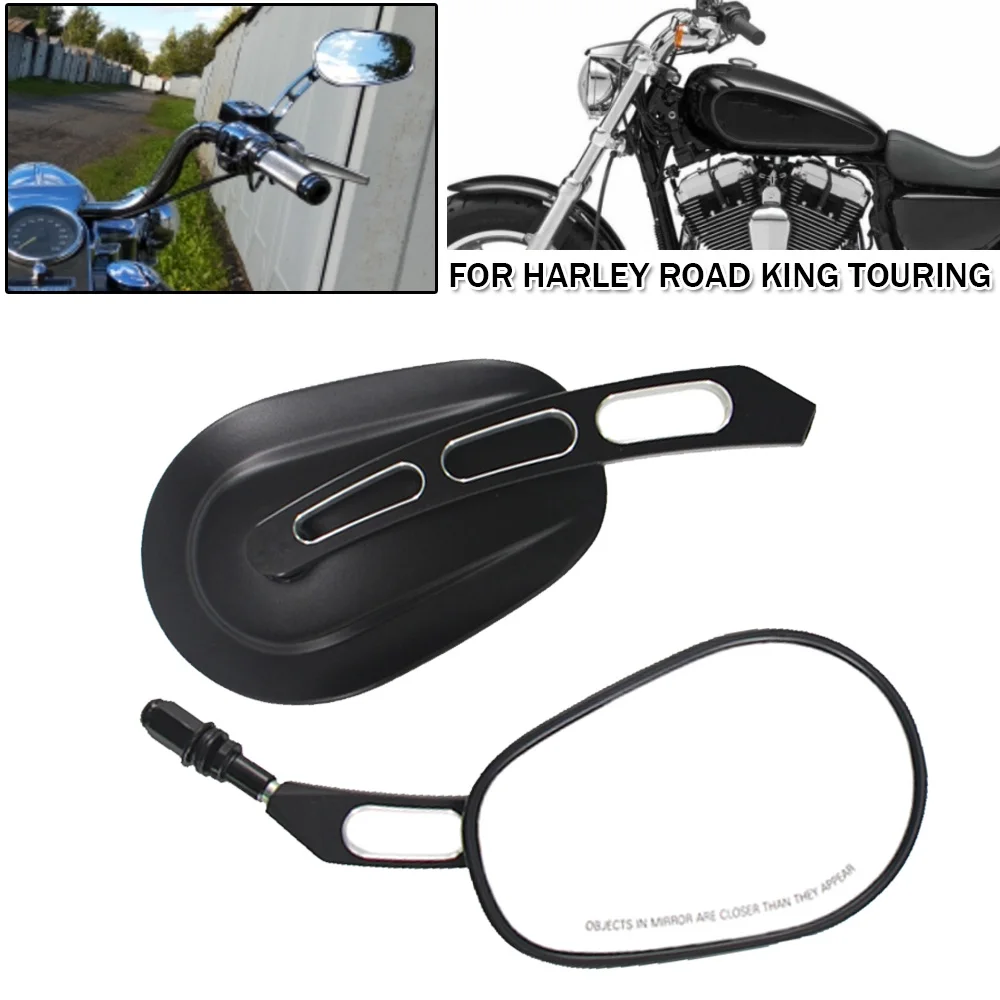 Motorcycle Rearview Side Mirror For Harley Road King Touring XL 883 1200 Sportster Fatboy Dyna FXDF FLSTF Softail Springer V-ROD
Motorcycle Rearview Side Mirror For Harley Road King Touring XL 883 1200 Sportster Fatboy Dyna FXDF FLSTF Softail Springer V-ROD