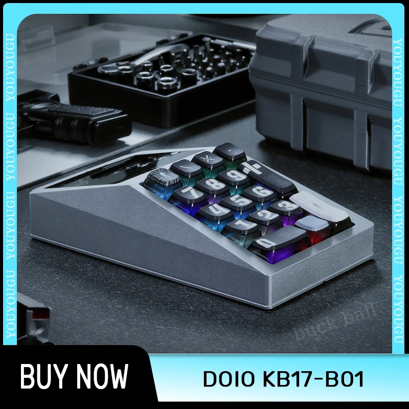 DOIO KB17-B01, магнитный переключатель, игровая механическая клавиатура, проводная клавиатура Hot-Swap Pbt, клавиатура Cyberpad, игровые клавиатуры для ноутбука
DOIO KB17-B01, магнитный переключатель, игровая механическая клавиатура, проводная клавиатура Hot-Swap Pbt, клавиатура Cyberpad, игровые клавиатуры для ноутбука
