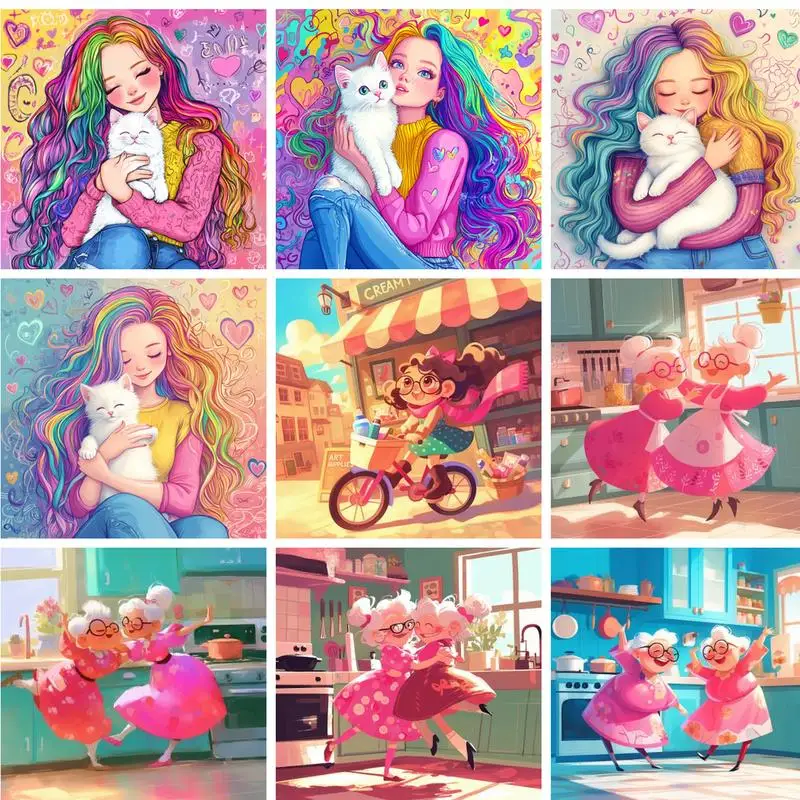 PhotoCustom 60x75cm DIY Painting By Numbers For Adults Old Lady On Canvas Oil Picture By Numbers Figure Home Decor Unique Gift
PhotoCustom 60x75cm DIY Painting By Numbers For Adults Old Lady On Canvas Oil Picture By Numbers Figure Home Decor Unique Gift