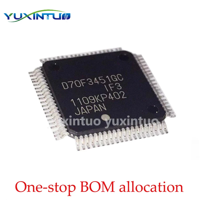UPD70F3451GC D70F3451GC QFP80 32BIT MCU Microcontroller
UPD70F3451GC D70F3451GC QFP80 32BIT MCU Microcontroller