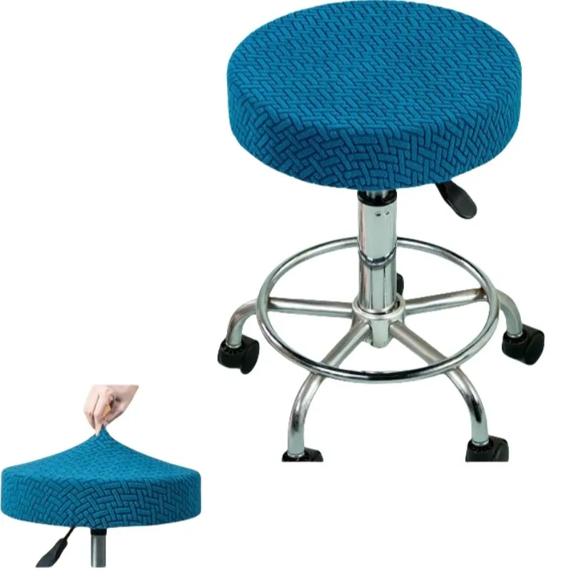 Round stool cover, bar stool cover, beauty and hair care stool cover, elastic full cover, swivel chair, universal seat cover 
Round stool cover, bar stool cover, beauty and hair care stool cover, elastic full cover, swivel chair, universal seat cover
