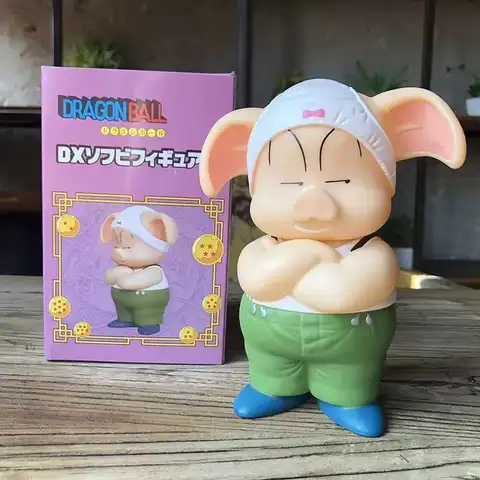 14cm Anime Dragon Ball Z รูปหมูน่ารัก PVC รูป Goku Vegeta Oolong ตุ๊กตาของเล่นของขวัญ