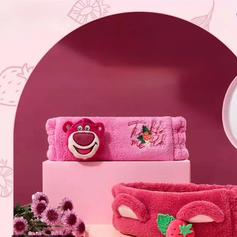 Disney Hair Band Strawberry Bear Cute Western Style Cartoon Water Uptake Plush Soft Wash Hair Accessories A Birthday Present
Disney Hair Band Strawberry Bear Cute Western Style Cartoon Water Uptake Plush Soft Wash Hair Accessories A Birthday Present