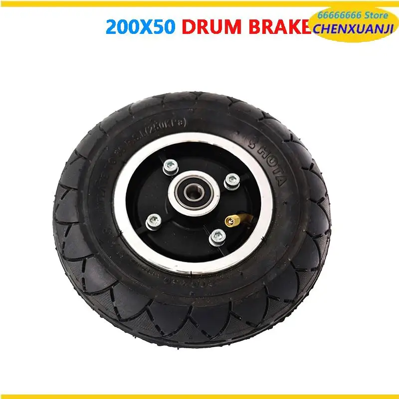 8-дюймовое пневматическое колесо 200x50 с барабанными тормозами для электросамоката, алюминиевый сплав
8-дюймовое пневматическое колесо 200x50 с барабанными тормозами для электросамоката, алюминиевый сплав
