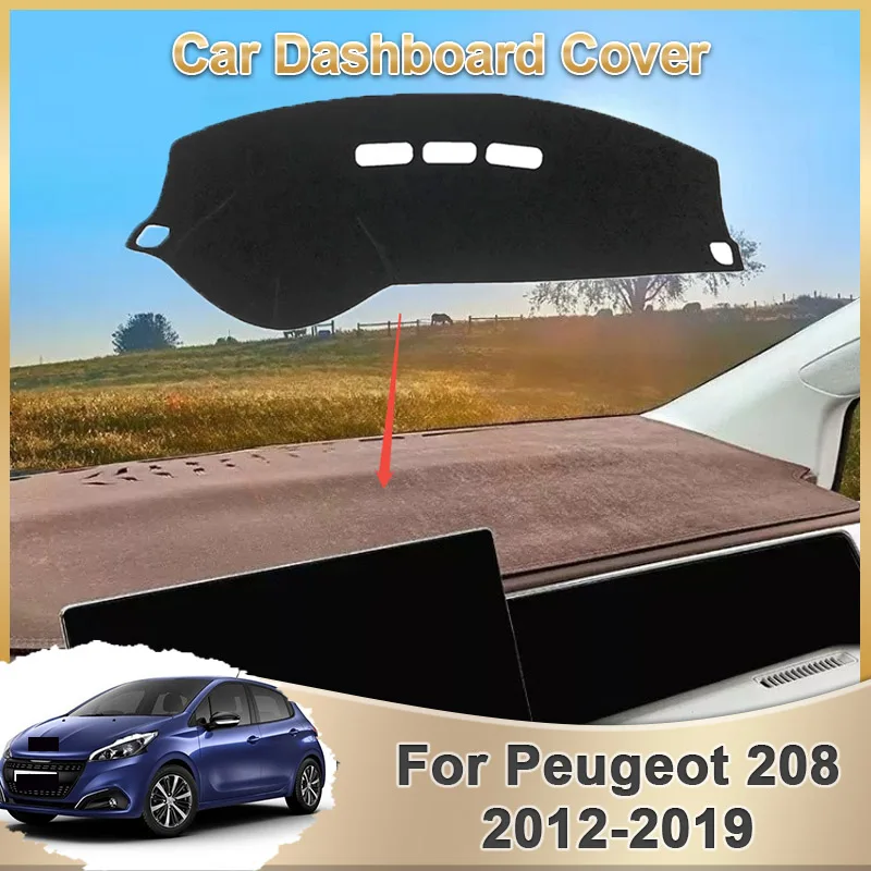 Car Dashboard Cover For Peugeot 208 2008 2012-2019 2016 2017 2018 2015 Mat Pad Dashmat Sunshield Dash Protect Carpet Accessories
Car Dashboard Cover For Peugeot 208 2008 2012-2019 2016 2017 2018 2015 Mat Pad Dashmat Sunshield Dash Protect Carpet Accessories