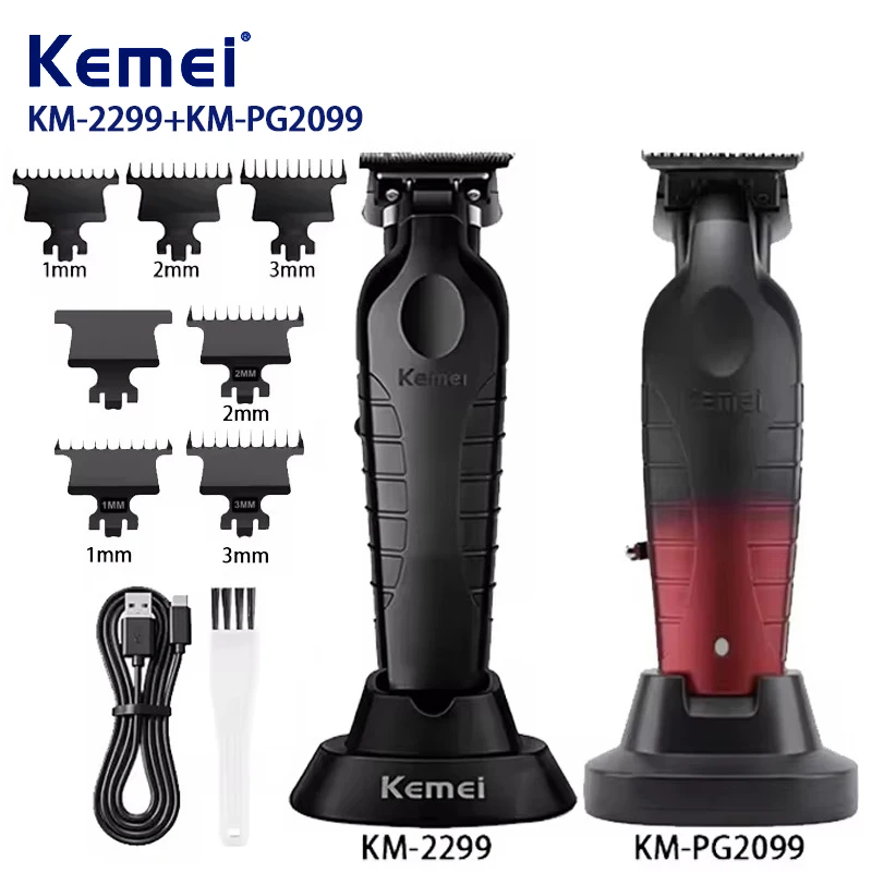Kemei KM-2299 KM-PG2099 Professional Hair Clipper for Men Hair Cutting Machine with Charger Hair Trimmer Machine Haircut Machine
Kemei KM-2299 KM-PG2099 Professional Hair Clipper for Men Hair Cutting Machine with Charger Hair Trimmer Machine Haircut Machine