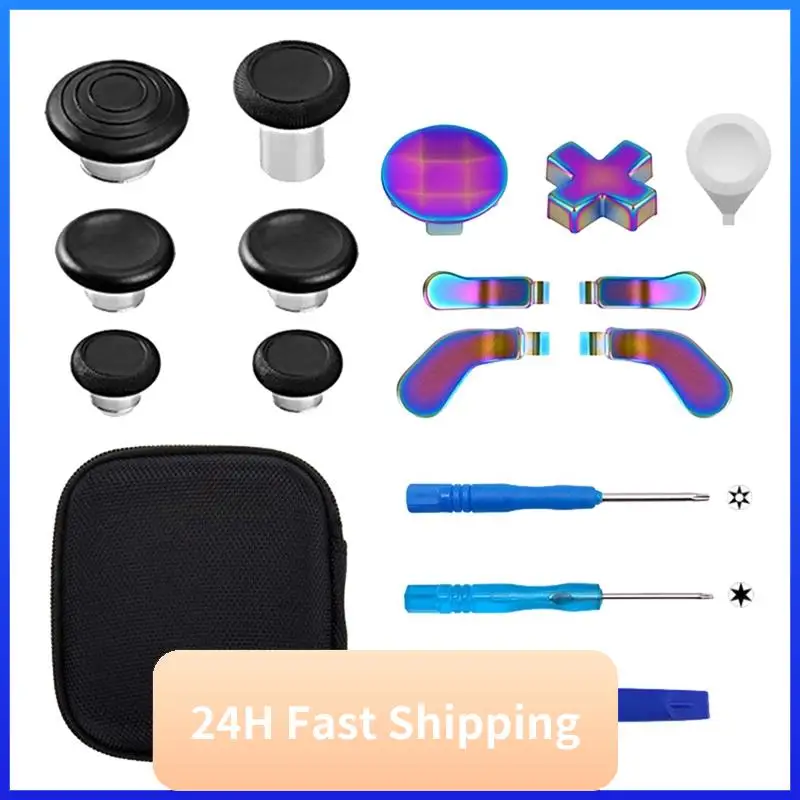T30C New 17PCS Metal Paddles Thumb Grips Core Joystick Kit For One Elite 2 Enhanced Precision Game Controller Parts
T30C New 17PCS Metal Paddles Thumb Grips Core Joystick Kit For One Elite 2 Enhanced Precision Game Controller Parts