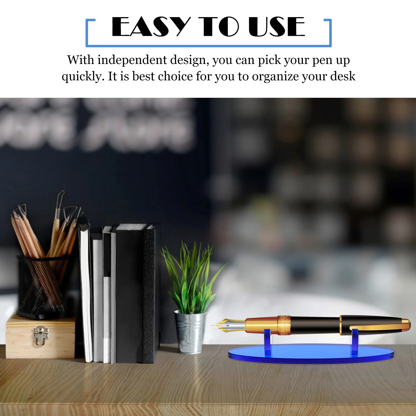 Acrylic Pen Holder Display Stand Rack Makeup Brush Organizer Eyebrow Pencil Storage Desk Wand HOLDER Smooth Edge
Acrylic Pen Holder Display Stand Rack Makeup Brush Organizer Eyebrow Pencil Storage Desk Wand HOLDER Smooth Edge