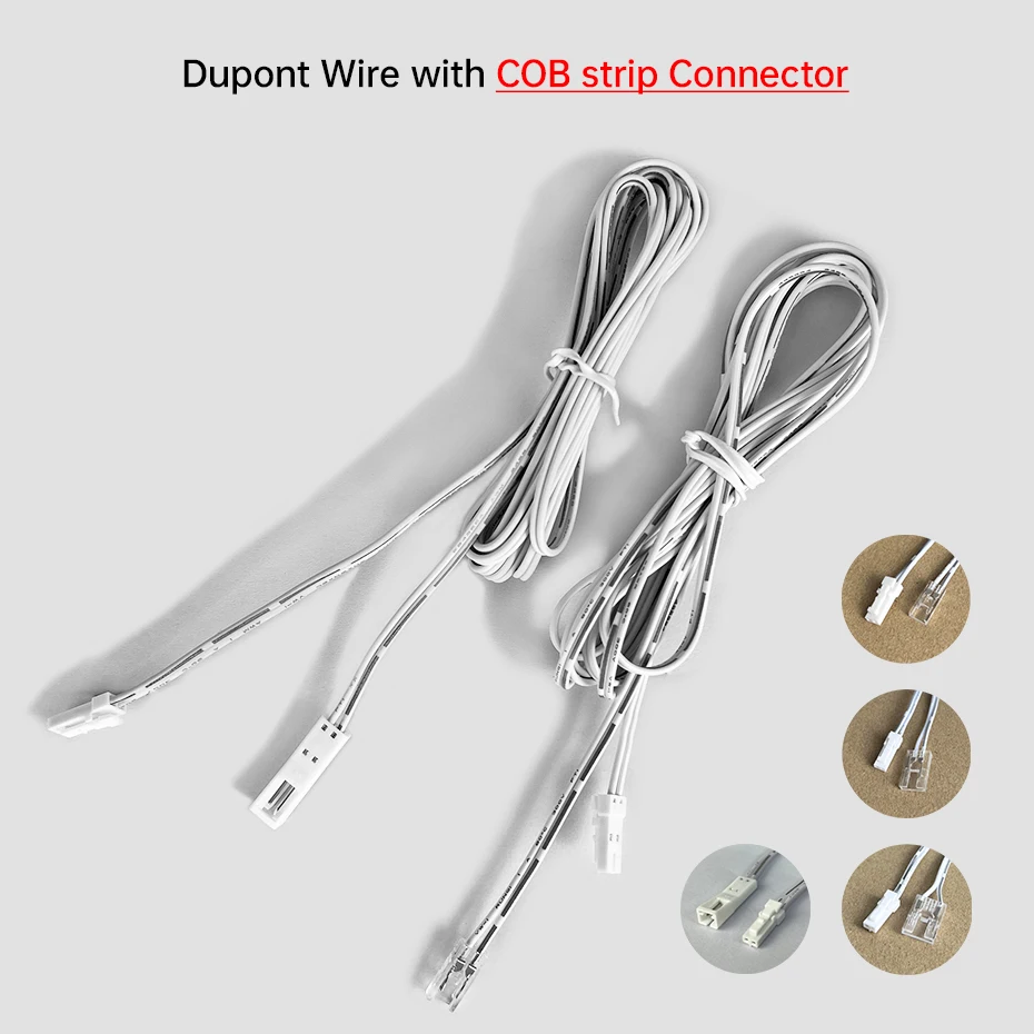 5/10/20Pcs Dupont Wire with 2Pin 5mm 8mm 10mm LED Connector 2m Dupont Line Connection Extension Cable For COB Led Strip Light
5/10/20Pcs Dupont Wire with 2Pin 5mm 8mm 10mm LED Connector 2m Dupont Line Connection Extension Cable For COB Led Strip Light