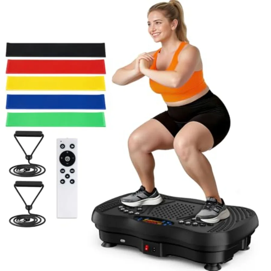 Vibration Plate Exercise Machine 130 Levels Full Body Workout Vibrating Platform for Lymphatic Drainage Weight Loss 450 Lbs Cci
Vibration Plate Exercise Machine 130 Levels Full Body Workout Vibrating Platform for Lymphatic Drainage Weight Loss 450 Lbs Cci