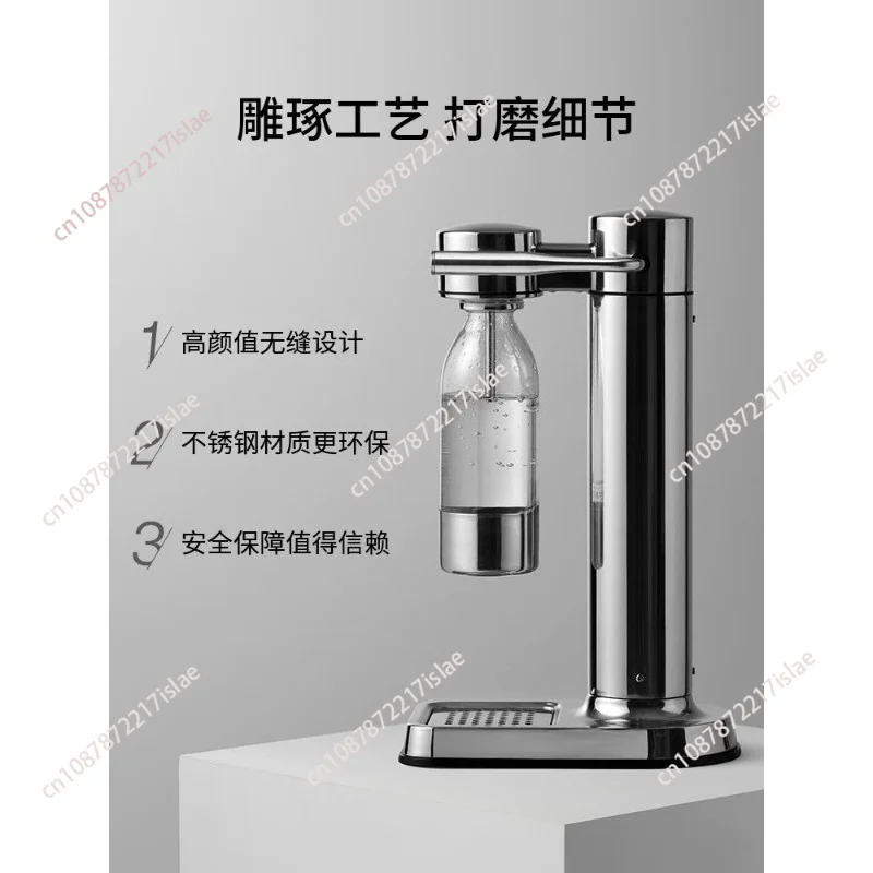 Home DIY Soda Maker Machine, Carbonated Drink Dispenser for Juice Cola Making
Home DIY Soda Maker Machine, Carbonated Drink Dispenser for Juice Cola Making