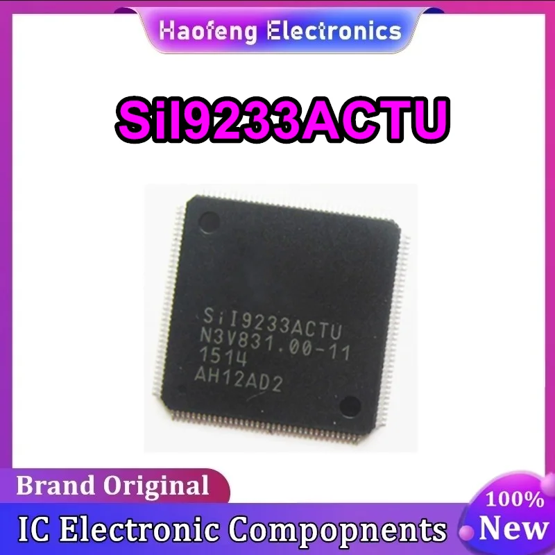 SiI9233ACTU SIL9233ACTU SI19233ACTU TQFP144 IC-чип 100% новый, оригинальный, в наличии
SiI9233ACTU SIL9233ACTU SI19233ACTU TQFP144 IC-чип 100% новый, оригинальный, в наличии