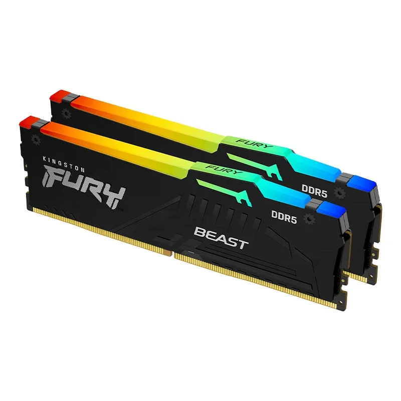 For Kingston FURY Beast 32GB (16GB*2) Set DDR5 5600MHz for Desktop Memory Module RGB Light Strip Hacker God Strip Black RAM
For Kingston FURY Beast 32GB (16GB*2) Set DDR5 5600MHz for Desktop Memory Module RGB Light Strip Hacker God Strip Black RAM
