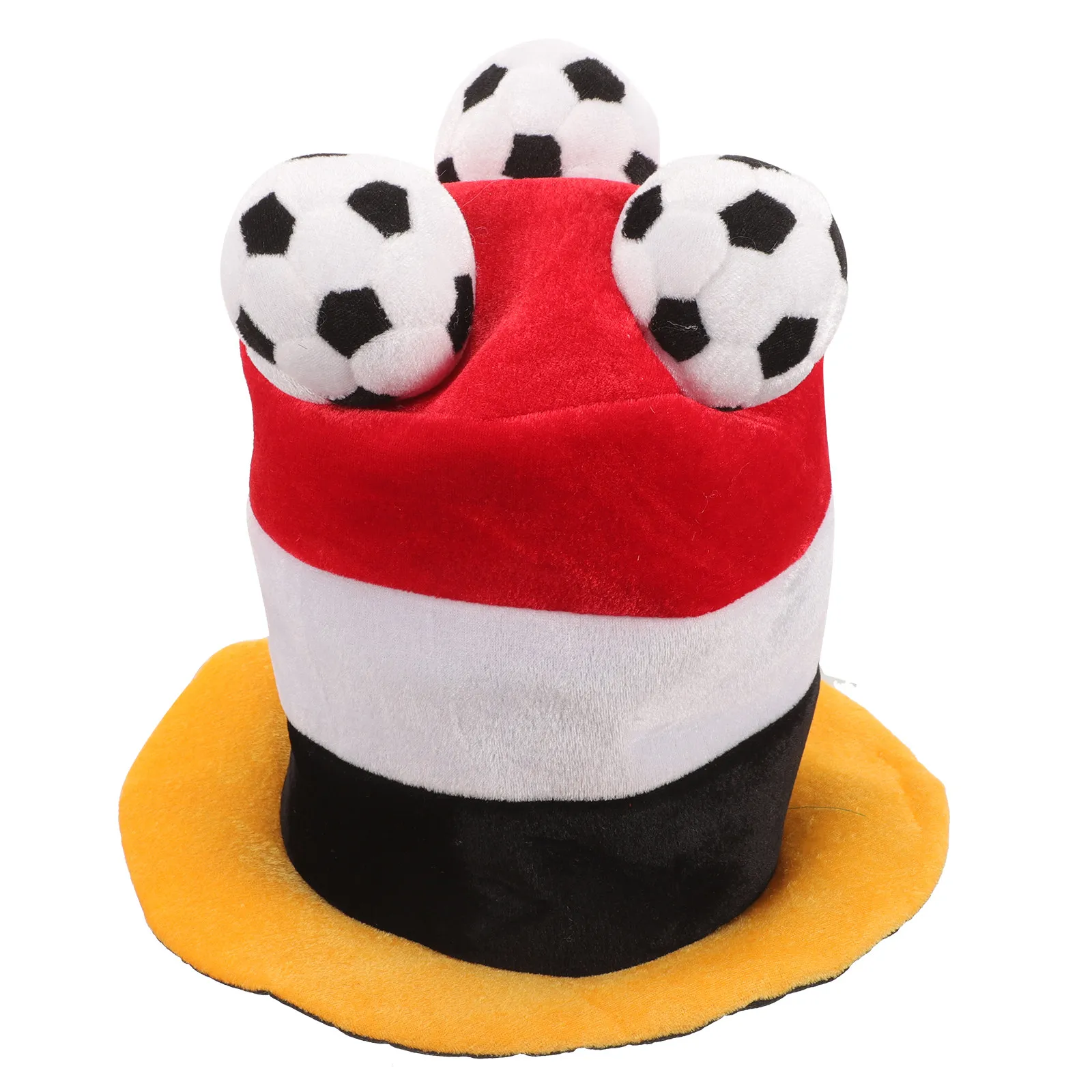 Soccer Themed Hat Decor Carnival Football Fan Day Cheer Accessory Unisex Party Wear for Birthday Festival Performance
Soccer Themed Hat Decor Carnival Football Fan Day Cheer Accessory Unisex Party Wear for Birthday Festival Performance