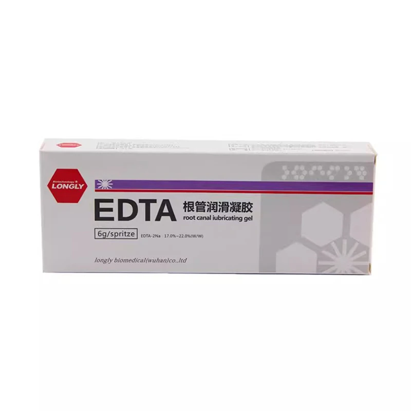 EDTA Gel Dental Root Canal Lubricant for Dental Clinics Oral Canal Enlargement Aid with Chelating Function
EDTA Gel Dental Root Canal Lubricant for Dental Clinics Oral Canal Enlargement Aid with Chelating Function