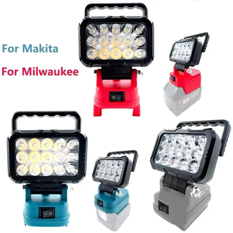 Ручной фонарь 3 дюйма, замена для аккумуляторов Dewalt/Makita/Milwaukee 14.4V/18V Li-ion, светодиодный фонарь с двойным USB-портом и крючком, лампа-прожектор
Ручной фонарь 3 дюйма, замена для аккумуляторов Dewalt/Makita/Milwaukee 14.4V/18V Li-ion, светодиодный фонарь с двойным USB-портом и крючком, лампа-прожектор