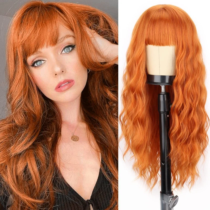 Wig Black Long Curly Hair Multiple Colors Wig Full Head Set Wigs High Temperature Silk Material
Wig Black Long Curly Hair Multiple Colors Wig Full Head Set Wigs High Temperature Silk Material