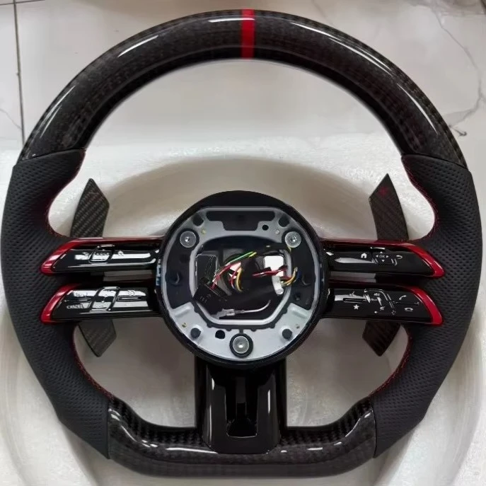 For Mercedes Benz Amg C E S G-Class W204 W205 W222 G500 G55 G63 S500 S320 Carbon Fiber Steering Wheel Customized Steering Wheel
For Mercedes Benz Amg C E S G-Class W204 W205 W222 G500 G55 G63 S500 S320 Carbon Fiber Steering Wheel Customized Steering Wheel