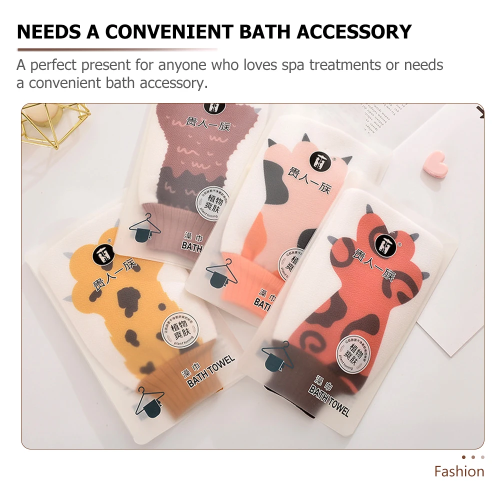 4 шт., банные перчатки с героями мультфильмов, мягкие губчатые варежки, забавный животный дизайн, детский скраб для душа, отшелушивающие перчатки для тела, легко держать для новорожденных
4 шт., банные перчатки с героями мультфильмов, мягкие губчатые варежки, забавный животный дизайн, детский скраб для душа, отшелушивающие перчатки для тела, легко держать для новорожденных