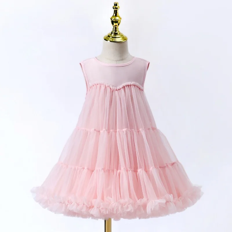 European and American Girls' Dress 2025 Spring/Summer New Children's Sleeveless Dress Cake Skirt Stylish Puff Skirt
European and American Girls' Dress 2025 Spring/Summer New Children's Sleeveless Dress Cake Skirt Stylish Puff Skirt